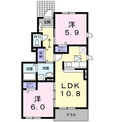 ソレイユ　２９４の物件間取画像